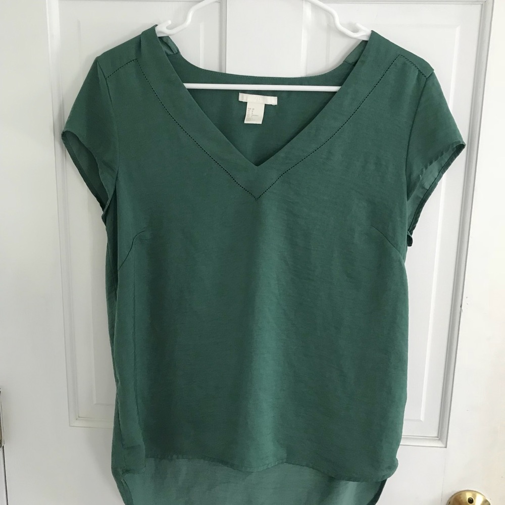 Green H&M top